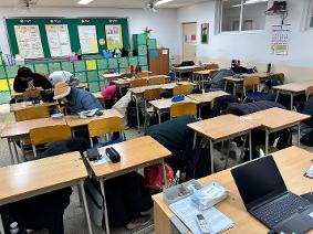 지진대피교육